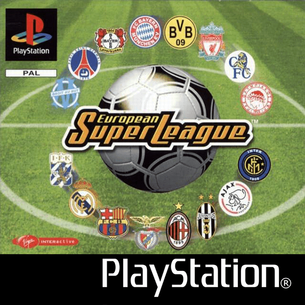 European Super League box art for Playstation